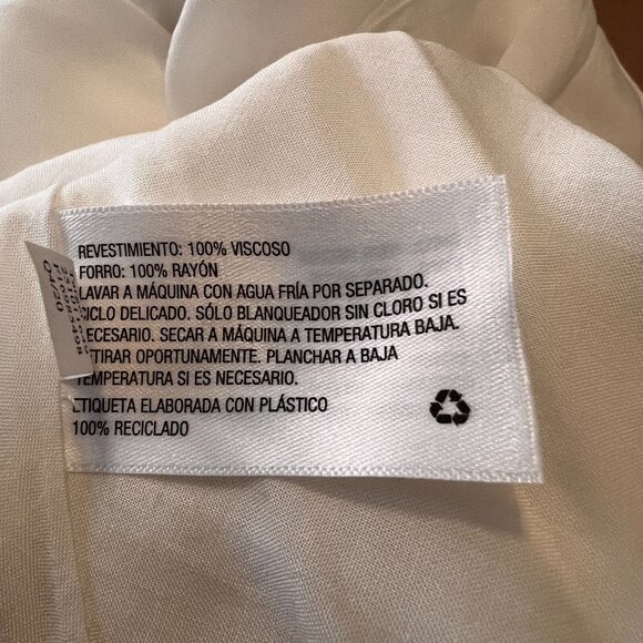 Rixo M Polka Dot Red Floral Ruffled Midi Slip Dress Adjust Spaghetti Strap Women - Picture 6 of 10